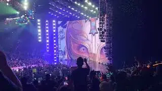 Matt Riddle and Rey Mysterio&rsquo;s entrance from WWE Live event.