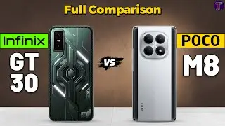 Infinix GT 30 vs POCO M8 : Full Comparison 🤔❓