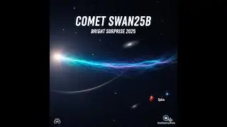 The Newly Discovered SWAN25B Comet: A Bright Surprise - Stargazing India