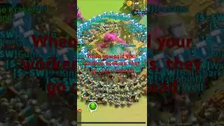 Sometimes glitches can be funny. Or they are eager beavers. #callofdragons #cod #gaming #trump