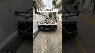 🔥The Real AURA 💀Aventador SVJ