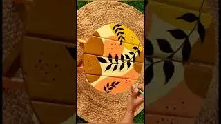 Wooden stool makeover | Home decor |Hand Painted | It's Peppy Me