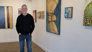 Experience the Sights & Sounds of My Art Exhibit Opening Night