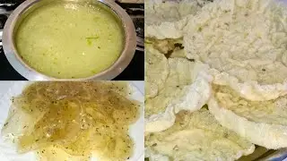 సగ్గుబియ్యం వడియాలు perfect కొలతలుతో ఇలా చెయ్యండి చాలా టేస్టీ😋 గా ఉంటాయి 👌||How to make sago papad