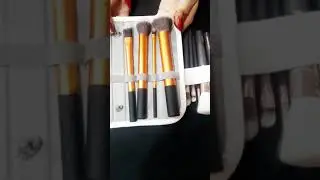 #shorts Real Techniques Makeup Brushes || Zoeva Best Makeup Brushes Unboxing For Beginners #makeup