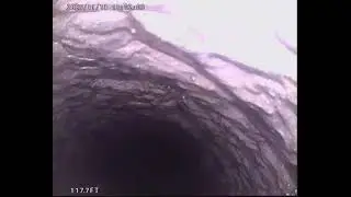 Putting a camera down a freshly drilled well