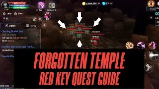 Cabal Mobile | Forgotten Temple (FT1) | Red Key Quest Guide.