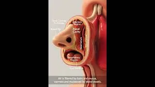 Anatomy of the Human Nose | Structure & Functions | Biology #biology #science #nose