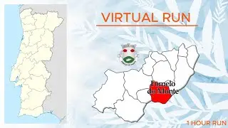 4K Virtual Running For Treadmill With Music | Uphill Challenge | +400m Elevation Run