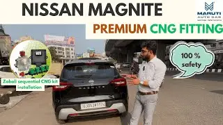 Nissan Magnite Zavoli CNG Kit installation | letter