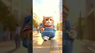 Why is the kitten upset!? Cartoon video 2024 | #cat #kitten