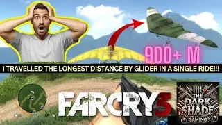 I FLEW The LONGEST Distance EVER with GLIDER in FAR CRY 3
