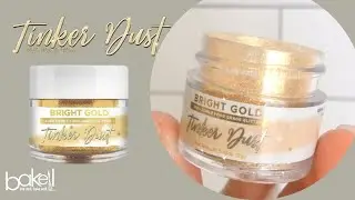 Edible Glitter for Cakes - Bright Gold Shimmer, Sparkle & Super Shiny | Tinker Dust&reg; | Bakell&reg;