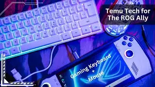 Temu Tech for the ROG Ally | 61 Key Keyboard and Gaming Mouse