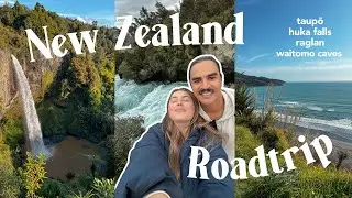 NEW ZEALAND ROADTRIP VLOG | Taupo, Raglan & the Waitomo Caves