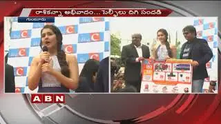 Rashi Khanna inaugurating the newest BigC Store Launch in Guntur | BigC Mobiles