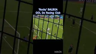 'Rocky' Balboa GOL ⚽️ Racing 4-0 Belgrano #racingclub #rockybalboa #adrianbalboa