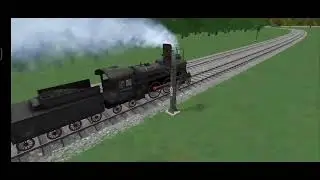 Simulator lokomotif kereta api 