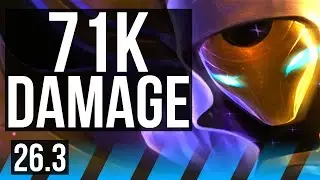KASSADIN vs KATARINA (MID) | 71K damage | NA Master | 26.3