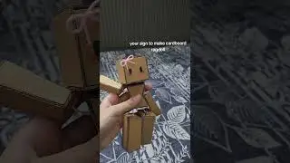 This might be your sign to make ragdoll. #shorts#ragdoll#cardboard#trending#ytshorts#diy#diydoll
