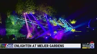 Grand Rapids Santa Parade: Enlighten at Meijer Gardens