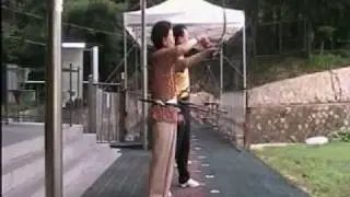Senior member archery position - 전통궁체