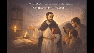 El Santo de hoy 07/01/2026 es San Raimundo de Peñafort. Resumen en 5 Minutos