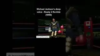 Michael Jackson on Ready 2 Rumble video game #kingofpop  #michaeljackson #viral