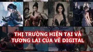 Họa sĩ vẽ digital sẽ ra sao trước sư phát triển của AI