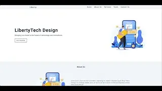 Create a Stunning Landing Page with HTML, CSS, JavaScript & Integrated Map