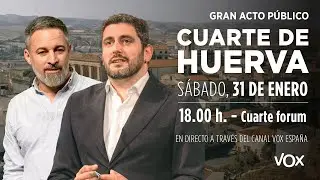 Gran Acto en Cuarte de Huerva con Santiago Abascal