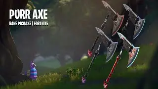 Purr Axe | Rare Pickaxe| Fortnite