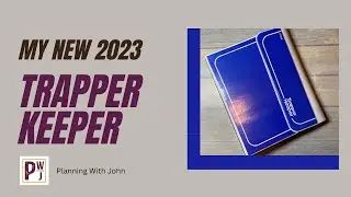 My New 2023 Trapper Keeper Planner