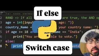 if else, elif and switch decision making statements use in python 