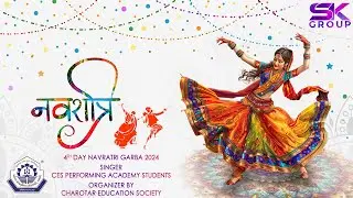 SK GROUP ANAND LIVE GARBA CHAROTAR EDUCATION SOCIETY (DN) KIDS GARBA 06/10/2024