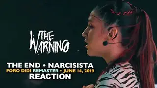 Musicians REACT to The Warning: The End, Narcisista (Foro DiDi 2019 REMASTER June 14 2019)
