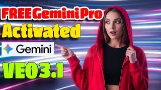 FREE Gemini Pro Activation | Full Access to VEO 3.1 (No Watermark!)