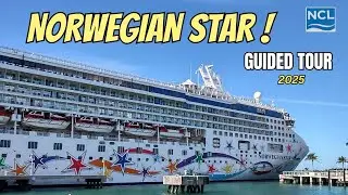 Норвежская круизная компания - Star 2025! Экскурсия по лайнеру NCL STAR.