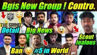 BGIS New Group Matches 🔥 Dyno on Scout Jealous ? Controversy 😳 S8UL#5, Sid, Ghatak, Lolzz News