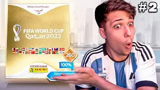 COMPLETO el ÁLBUM VIRTUAL DORADO al 100% #2 | ÁLBUM de FIGURITAS QATAR 2022