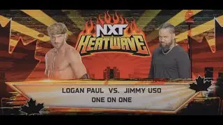 Logan Paul vs Jimmy Uso | One-on-One NXT HEATWAVE WWE 2K25 Gameplay