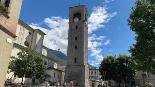 Италия🇮🇹Прекрасный городок Сондрио на севере Италии❤️👍