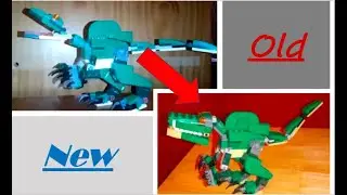 Lego creator 3in1 mighty dinosaur's Spinosaurus 2.0 instructions