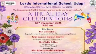 Lords International School Udupi | Annual Day Celebrations 2025
