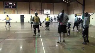 Thrashers vs. Surrey Giants - Period 1 (10/13/12) Ball Hockey Videos
