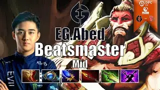 EG vs CUT | ABED INSANE BEASTMASTER MID | DPC 2021 NA - SEASON 2 | DPC PLAYER'S PERSPECTIVE