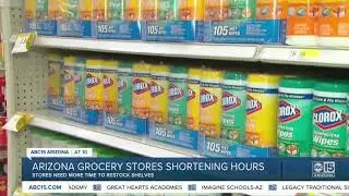 Arizona grocery stores shortening hours