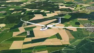 Aerofly FS : How to take off a glider?