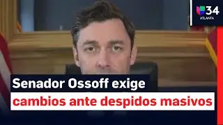 Despidos en EEUU superan los 1.1 millones en 2025: senador Ossoff pide cambiar políticas comerciales