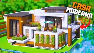 Minecraft : Casa MODERNA tutorial.